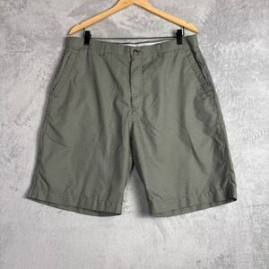 Callaway Golf Shorts Mens Size 36 Plaid Pattern Flat Front Casual Chino Athletic